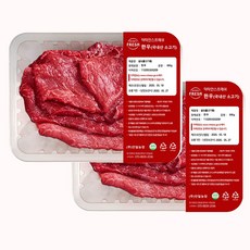 닥터안스프레쉬 1+등급 냉장 한우 설도, 설도 불고기용 300g+300g, 300g, 1개