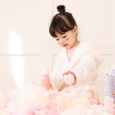 베베 비비 유아 버블 클렌저 스프레이 바스 거품 목욕 입욕제 바디워시 촉감 놀이, 바나나, 1개, 250ml