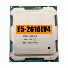 Xeon E5-2618LV4 SR2PE 버전 E5 2618LV4 2.2GHZ 10 코어 25MB E5 2618L V4 LGA2011-3