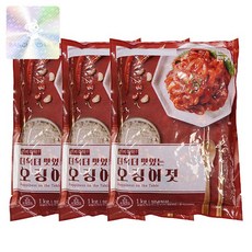 반찬단지 오징어젓 (3kg)1kgx3개 (진공) 쫄깃탱탱, 1kg, 3개