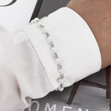 남자진주팔찌