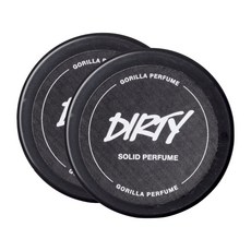 LUSH 러쉬 더티 솔리드 퍼퓸 6gx2개 Lush Dirty Solid Perfume, 6g, 2개 - 더티고체향수