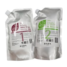 [DADA] 다다 퓨레이라 볼륨 스트레이트(하드-건강모발용) 1제500ml+2제500ml(액상타입), 1개, 500ml