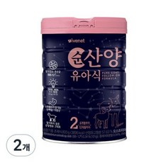 아이배냇 컨피던트 순 산양유아식 2단계, 800g, 16개
