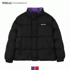 [엔터식스]후아유 스티브 리버서블 배색 숏푸퍼WHJDA1197U