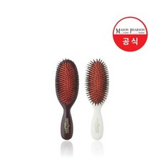 [메이슨피어슨] [ 공식판매처] 포켓 브리스틀 헤어브러시 B4, 상세 설명 참조, 전체색:핑크, 상세 설명 참조