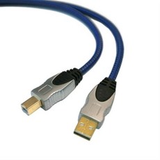 TrueAV HiFi용 usb2.0 A-B케이블 1m PC-Fi용 런치패드