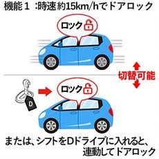 C-HR 전용 차속 연동 잠금 키트 ZYX10 NGX50 도어 P 시프트 로 해제, 1개