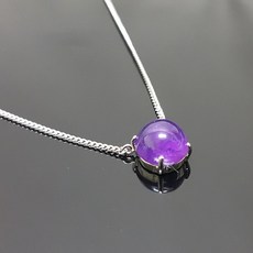 프리쥬주얼리천연자수정목걸이