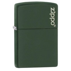 Zippo 지포 라이터 매트 포켓 그린 Matte Pocket Lighters Green