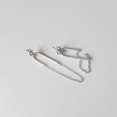 클립체인귀걸이