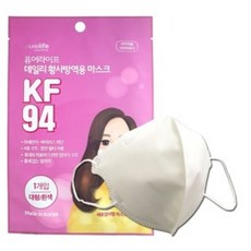퓨어라이프 데일리 황사방역용 마스크 KF94 새부리형 100매, 상세페이지 참조