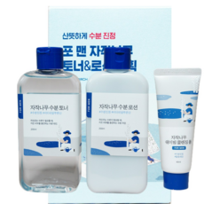 [당일발송] 라운드랩 포 맨 자작나무 토너/로션 2종세트(+클렌저 40ml 증정), 1개