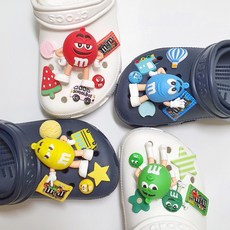 크록스지비츠 엠앤엠 세트 6pcs