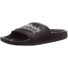Reebok Reebok Classic Slide Unisex Adults '뮬 블랙 (블랙 / 화이트 블랙 / 화이트) 6 UK (39 EU)