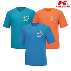 콜핑 여름 남성 등산 하이쿨 기능성 반팔 라운드 티셔츠 길기트 KPT0526M