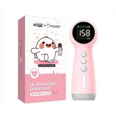 가정용청진기 임신 태동 청음기 소리 측정기 검사, 핑크 + 젤 250mlx3, 1개