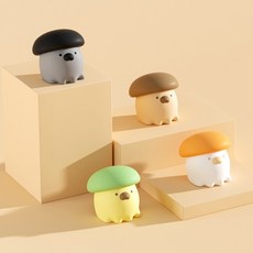 베이비룸 모서리 1p 머쉬룸 삐약이 아기방 2p 안전캡 모서리보호대, 오렌지, 1개