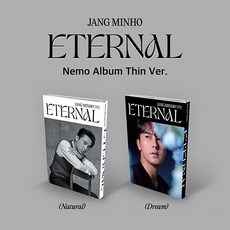 장민호 정규2집 랜덤1종 ETERNAL (NEMO Ver.) / JANG MINHO / 자켓포토카드+셀카포토카드+행운메세지카드+네모카드+네모앨범케이스, 1개