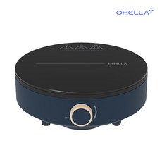 오엘라 소형 인덕션 1구 원형 전기레인지 휴대용 캠핑용