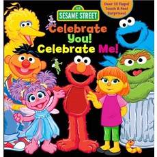 Sesame Street: Celebrate You! Celebrate Me!: A Peek and Touch Book Hardcover, Studio Fun International, English, 9780794438715