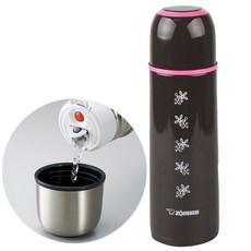 조지루시 원터치텀블러 SV-GR50 500ml 컵 보온병 보냉병, 다크코코아, 1개