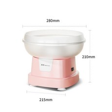 솜사탕기계 솜사탕 메이커 만들기 대형 식품 등급 스플래시 방지 트 효율적인 가열 하드 및 무설탕 DIY 휴대용 코튼 캔디 기계, [05] G400 pink, [02] EU, 9) G400 pink EU