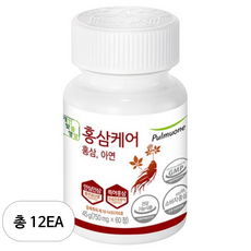 풀무원건강생활 홍삼케어 건강환, 12개, 45g