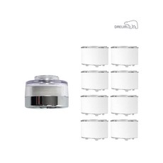 대림바스 디클린 세면용 필터헤드+리필필터(8개입)SET, 1개
