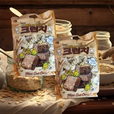 미룡 바삭바삭 미니 오트 크런치 초코맛 520g 2개