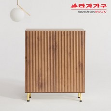 [라자가구] 비바 에코 템바보드 수납장 800 다리형 LPS019, 색상:발리오크