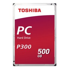 [도시바] TOSHIBA P300 500GB DT01ACA050 (3.5HDD/ SATA3/ 7200rpm/ 64MB/ PMR), 상세페이지 참조 - HDD