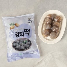 안흥찐빵 안흥식품 금바위감자떡(100개), 1개