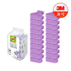 [3M]변기청소 베이킹소다 크린스틱 리필 5p, 4팩, 상세설명 참조