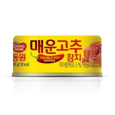 동원 매운 고추참치 통조림, 16개, 150g