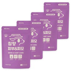 댕이수랏간 강아지 피부영양제 오메가3 면역력 피부 털 건강 침향 피부&피모, 피부/피모, 4개