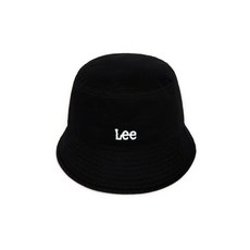 LEE 트위치 로고 버킷햇 블랙 LE2401CA11BK - lee페이퍼니트햇