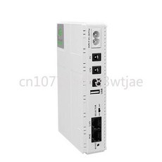 모바일 보조배터리 DC 백업 미니 UPS 무정전 전원 공급 장치 라우터 광학 모뎀 카메라 POE, 01 black 10400mAh, 1개