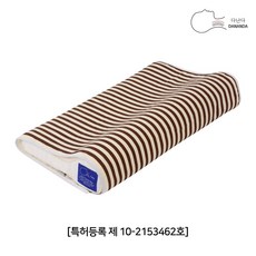 다난다 숙면베개 DIY 높이조절 특허등록베개 성장기 초..중.고 학생용, 레드, 화이트