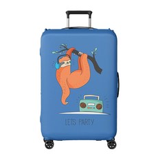 여행용 캐리어 커버 도난방지 천 스판 보호덮개