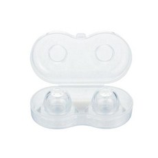 함몰유두 교정기 실리콘 무통 흡인기 교정 플랫 거꾸로 모유 수유, 투명한, 협력사, 1개