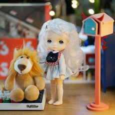 몬스트돌 중국 피규어 소품 장식 인형 인테리어, B