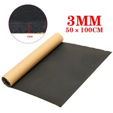 차량용 자동차 소음 열 차단 방음 코튼 단열 매트 후드 엔진 도어 3MM 6MM 10MM, 1개