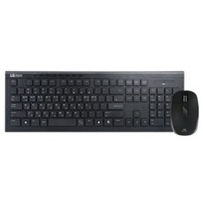 LG전자 무선 데스크탑 세트 MKS 5000 블랙, MKS-5000