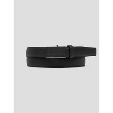 [빈폴ACC] (BE2782M425) 흑착 체크 엠보 자동 벨트 Black