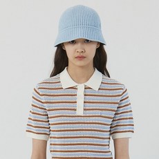 꼬모니노즈 [CN]BOUCLE KNIT BONNET HAT [3 COLOR], SKY BLUE:FREE - 꼬모니노즈모자