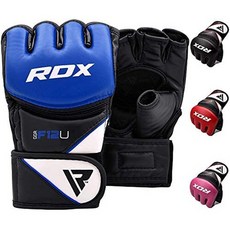 해외1050234 복싱글러브 이종격투기 RDX MMA Gloves Grappling Martial Arts Sparring Punching Bag Cage, Blue