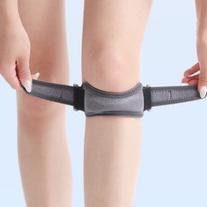 프로스펙스 액티브 무릎보호대 슬개골 슬개건 마라톤 러닝 등산 걷기 운동 여행 헬스, 1개, 블랙