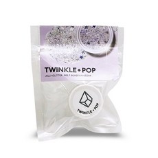 트윙클팝 젤리 글리터 07 실버반짝, 1개, 2.8g
