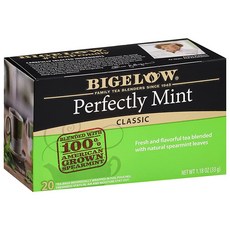 [해외직구] Bigelow 솔티드 캐러멜 홍차 티백 18개 박스 (6개 팩) 카페인 홍차 총 108개 티백, licorice, 20 Count (Pack of 1), 6개, 33개입